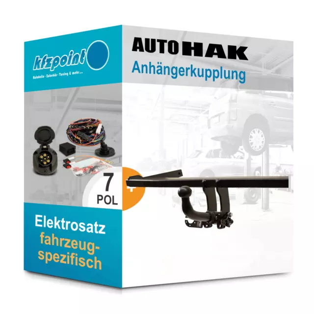 Für Mazda CX-30 09.19- AUTO HAK Anhängerkupplung abnehmbar + 7polig E-Satz neu