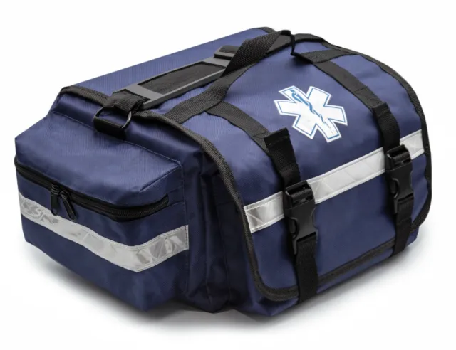 Primacare KB-RO74 EMT Emergency First Responder Empty Trauma  Medical Bag, Blue