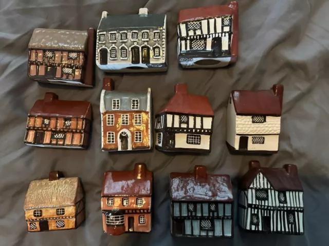 DISCONTINUED MUDLEN END STUDIO POTTERY HOUSES COTTAGES multi listing choose