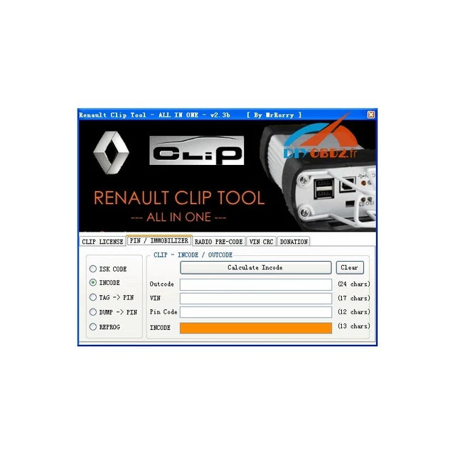 Renault Clip Tool