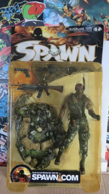 SPAWN McFarlane Toys Al Simmons (Series 17) Action Figure -New *Plastic Yellowed