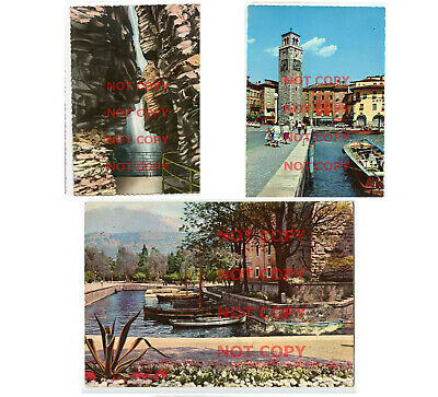 XXX CARTOLINA TRENTINO ALTO ADIGE CASCATA DEL VARONE VIAGGIA RIVA DEL GARDA 