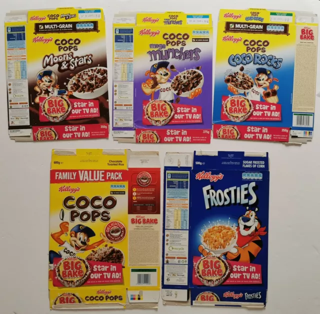 2008 Kelloggs Coco Pops Cereal Big Bake Recipe Collection