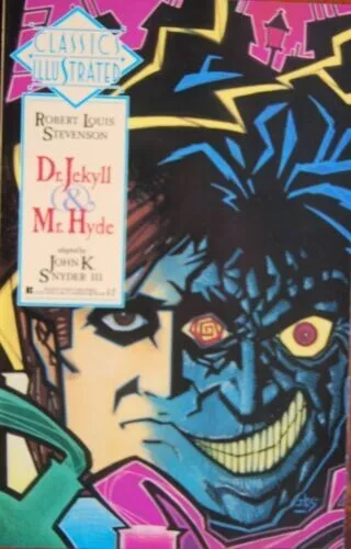 Classics Illustrated 8 Dr Jekyll & Mr Hyde R.L Stevenson 1990 1st Ed Mint 