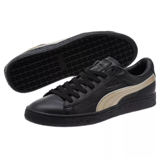 Puma Basket Classic Metallic SN Sneaker Damen Mädchen Schuhe 363201 01