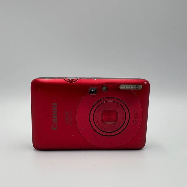 CANON IXY DIGITAL 210 Is Red Compact Camera From JAPAN