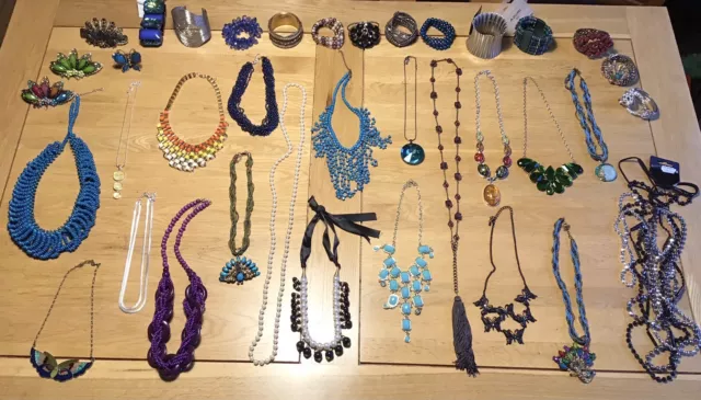 Large Selection Of Colourful, Vibrant Jewellery Costume/fashion  (batch 4)