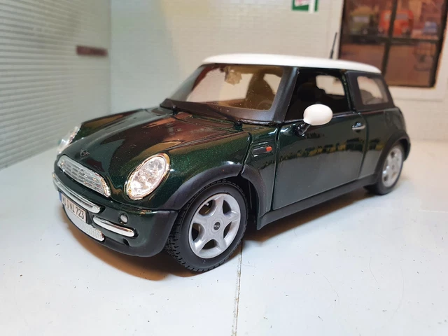 MINI ONE COOPER R50 Green R53 Racing Diecast 1:24 Scale Model Car ...