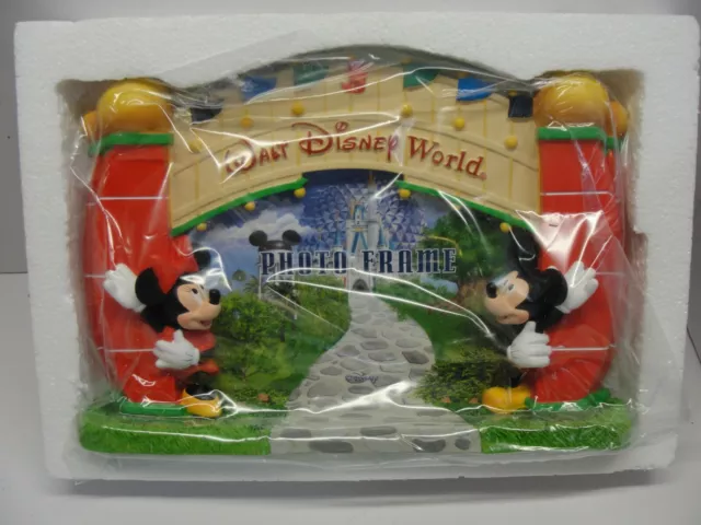 New Walt Disney World Photo Frame Mickey & Minnie Mouse