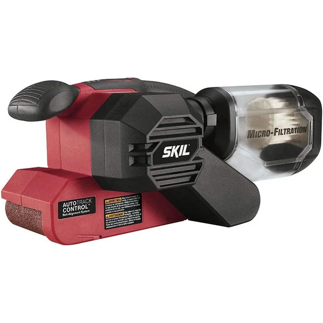 SKIL Sandcat 6-Amp 3 x 18 inch Belt Sander with Pressure Control Corded