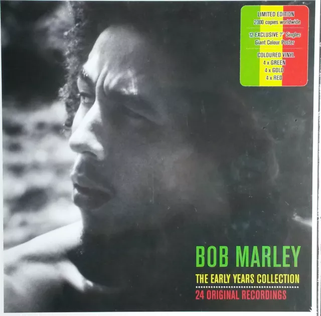 Bob Marley - Early Years 12X7" Vinyl Singel Boxset - Rsd 2015 - New = Sealed