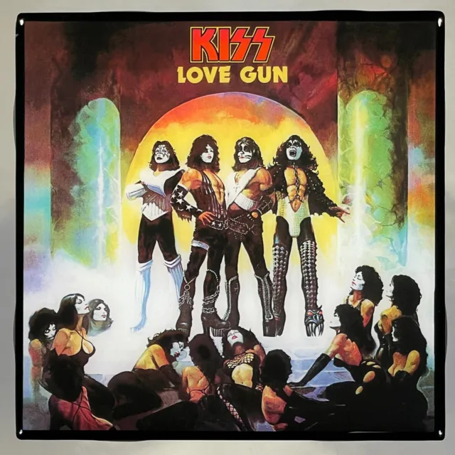 KISS Love Gun COASTER Custom Ceramic Tile