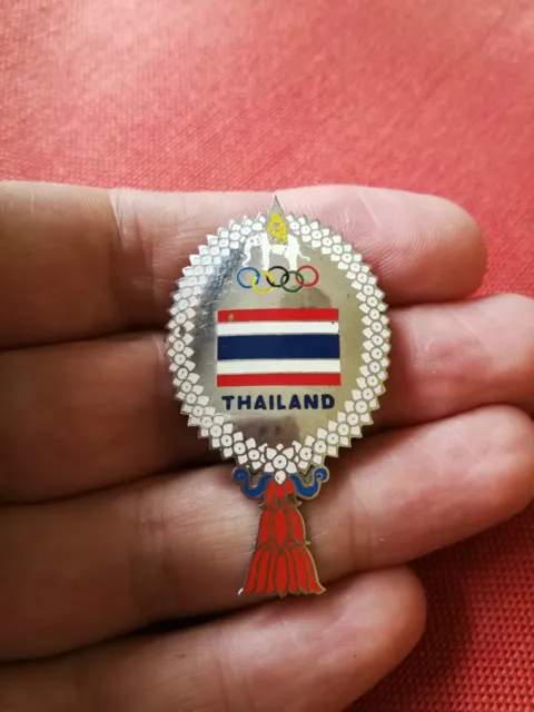 Thailandia Thailand Spilla Smalti Olimpiadi (Mm.48) #Cass2