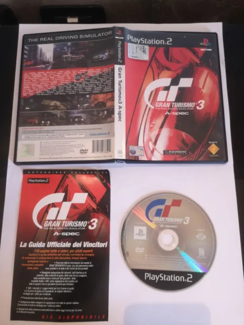 Gran Turismo 3 A-Spec Gioco Ps2 Playstation 2 Pal Ita 🇮🇹 No Libretto