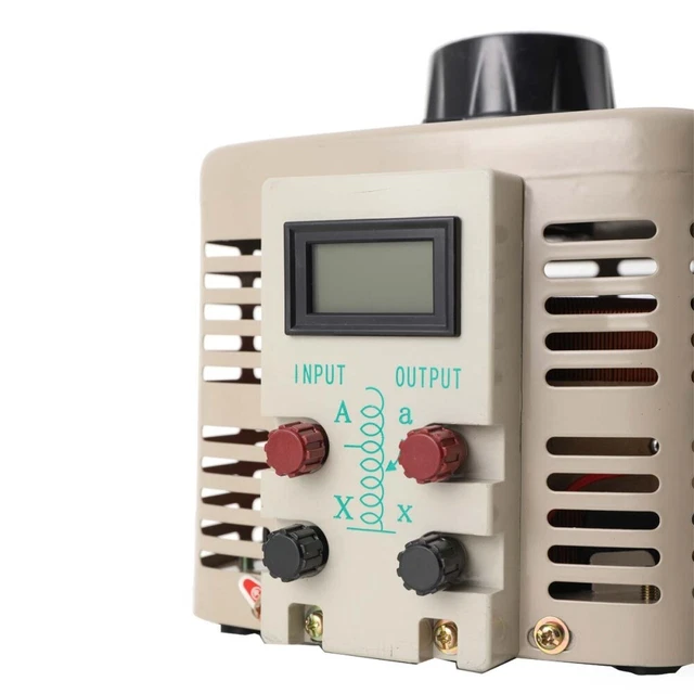 Lfhelper Ringkerntransformator 2000W - Digitaler Stelltrafo 0-250V | 4A