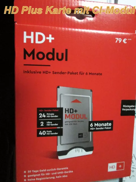 HD+ Modul mit Karte Sender-Paket für 6 Monate (22012)