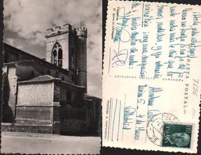 Antigua Postal Palencia Iglesia De San Miguel Old Postcard Postkarte     Cc00659