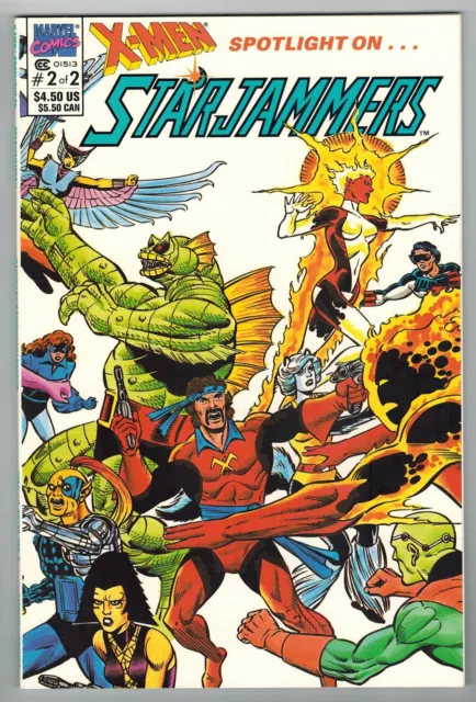 Starjammers #1-#2 Complete Mini-Series - Dave Cockrum Art & Covers - 1990 3