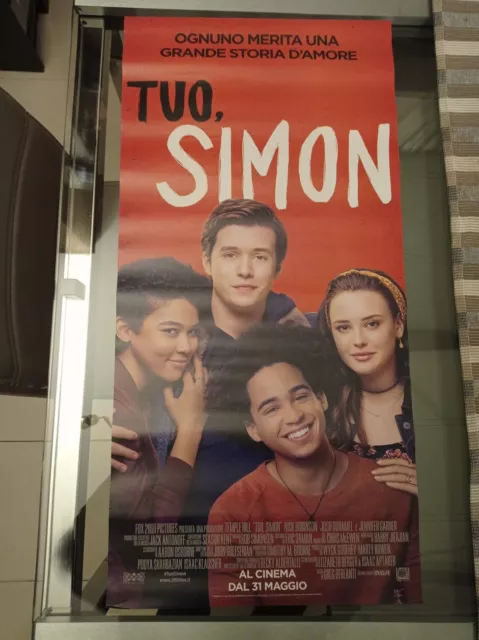 TUO, SIMON Locandina Film 33x70 Poster Originale Cinema 2018