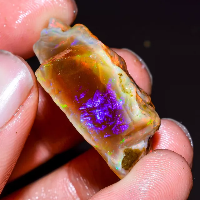 Naturel opal rough Pierre Précieuse Welo Feu Brut Opale Cristal ethiopian 43CT