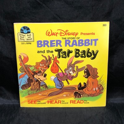 WALT DISNEY STORY of BRER RABBIT and the Tar Baby- Read-Along Book ...