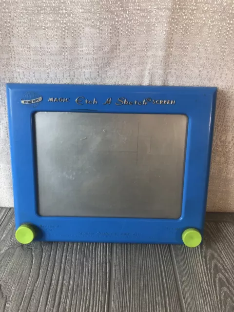 Vintage Original:-) ETCH A SKETCH (-: BLUE uncleaned, early 505