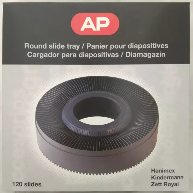 AP Hanimex 120 Rotary Slide Magazine, holds 120 Slides for Hanimex Projector