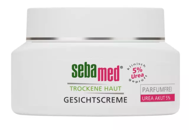 ✅ Sebamed Trockene Haut Gesichtscreme Urea 5% Gesichtspflege parfümfrei 50ml ✅