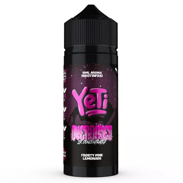 Frosty Pink Lemonade - YeTi Overdosed Longfill Aroma 10ml E-Zigarette Vape