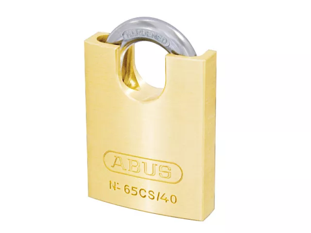 Abus Mecánico 65CS/40mm Candado de Latón Cerrado Grillete en Caja ABU6540CSC