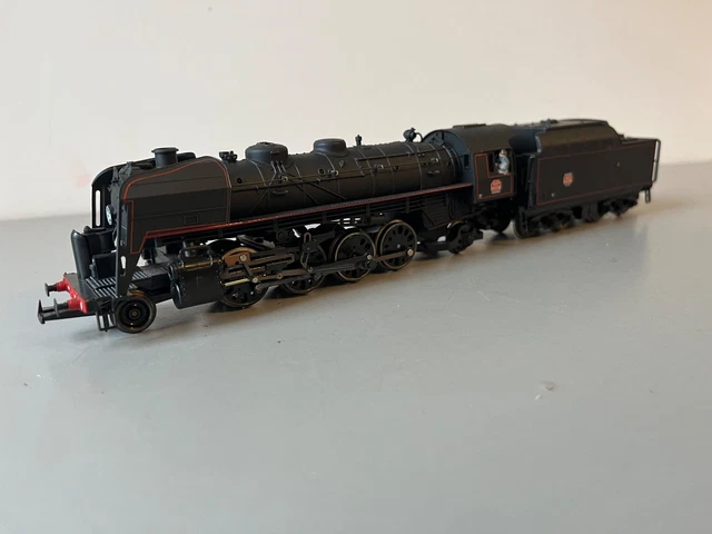 Locomotive à Vapeur Jouef HO - 231 C NORD Dépôts De Fives - Réf. 8252 - Occasion