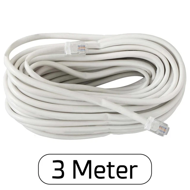RJ11 a RJ11 cavo router ADSL cavo cavo cavo cavo per telefono a banda larga BT SKY
