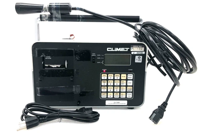Climet CI-7350 Particle Counter 120 Volts NICE UNIT !!!