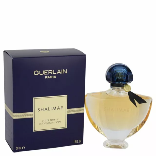 Shalimar Women's Perfume by Guerlain 1.6oz/50ml Eau de Toilette Spray