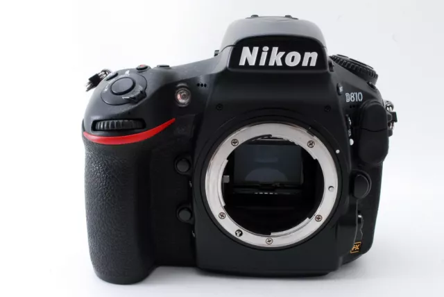 [Near Mint] Nikon D810 36.3 MP Full Frame Digital SLR Camera Body w/ Charger 2
