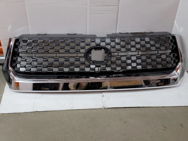 Bewild Front Grille For 2006-2009 Toyota 4Runner – SR5 Sport Style, Chrome/Black Mesh, Direct Fit