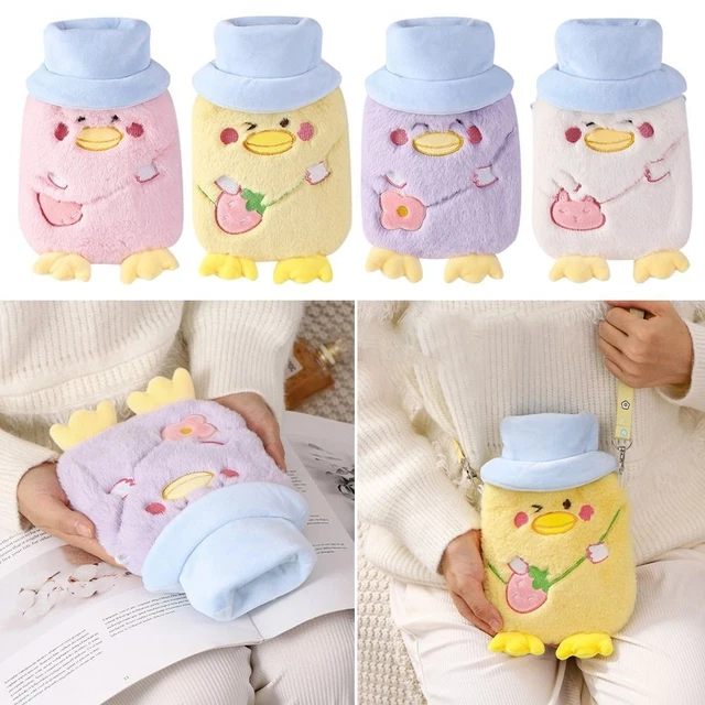 Plush Cartoon Animal Warm Bottle Safety Explosions Safe Hand Warmer