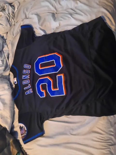 Youth Pete Alonso #20 New York Mets Player Jersey – EMAJERSEY