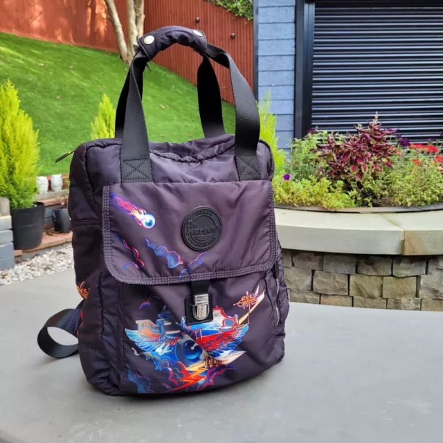 DR. MARTENS LARGE Flight Nylon Backpack Black BNWT 69.99