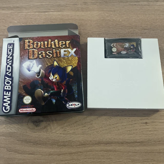 Boulder Dash EX ゲームボーイアドバンス GBA バルダーダッシュEX
