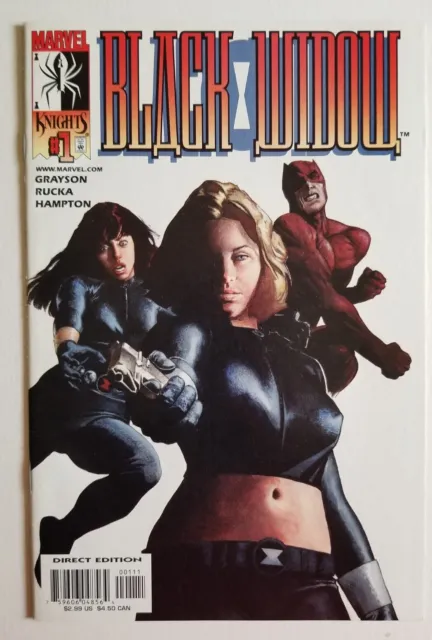 Black Widow Vol. 2 #1 (Marvel Comics, 2001) Knights, Daredevil