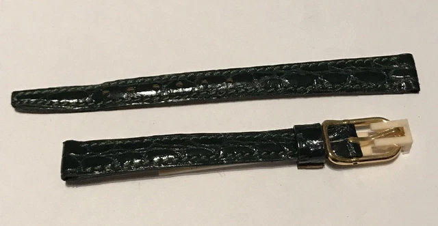 Bracelet De Montre Fleurus Neuf - Plaqué Or - Couleur Doré