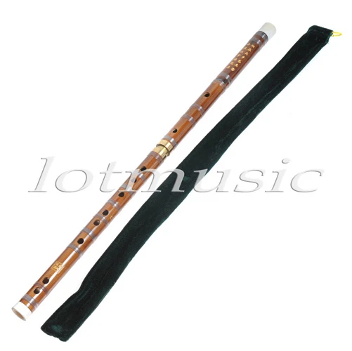 Traditional Handmade Chinese Bamboo Flute Dizi Pluggable Musical Instrument C-G
