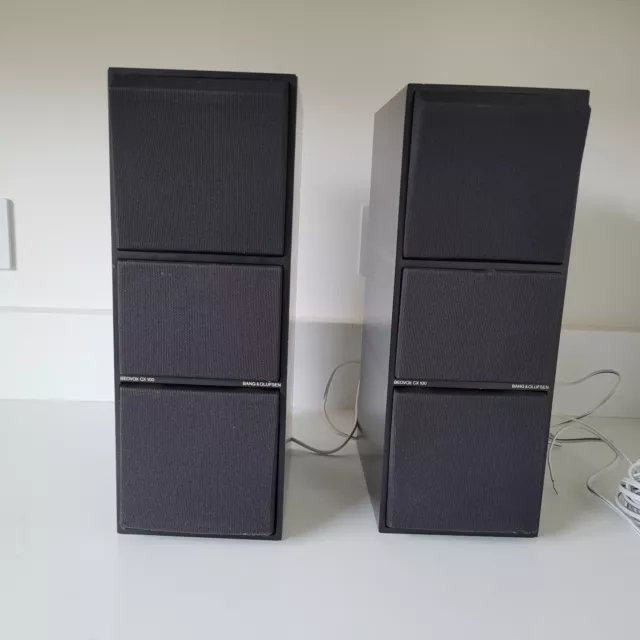 bang & olufsen beovox cx100 bookshelf speakers Black