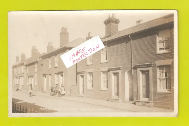RP Brightlingsea New Street Nr St. Osyth & Wivenhoe Essex Family & Pram unused
