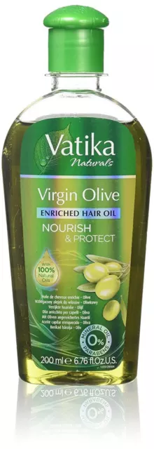 DABUR VATIKA OLIVENANGEREICHERTES HAARÖL 200ml