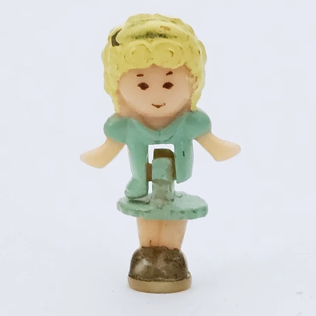 Polly Pocket Bluebird 1992 - Maison Blue Star Avec 2 Figurines - Vintage