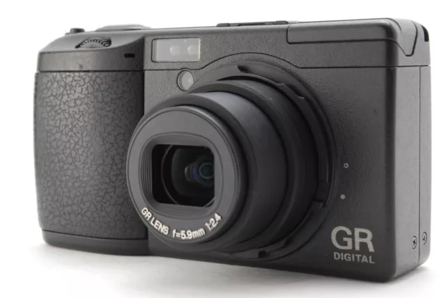 【Near Mint】Ricoh GR Digital 8.1MP Digital Camera Black From Japan #2086