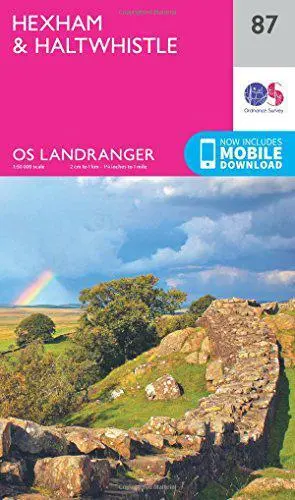 Landranger (87) Hexham & Haltwhistle (OS Landranger Map) by Ordnance Survey, NEW
