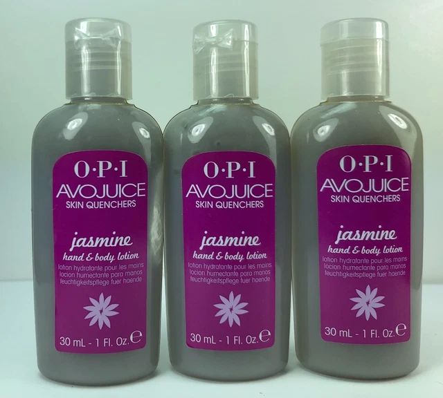 OPI AVOJUICE SKIN Quenchers Hand & Body Lotion JASMINE JUICE 30ml 1